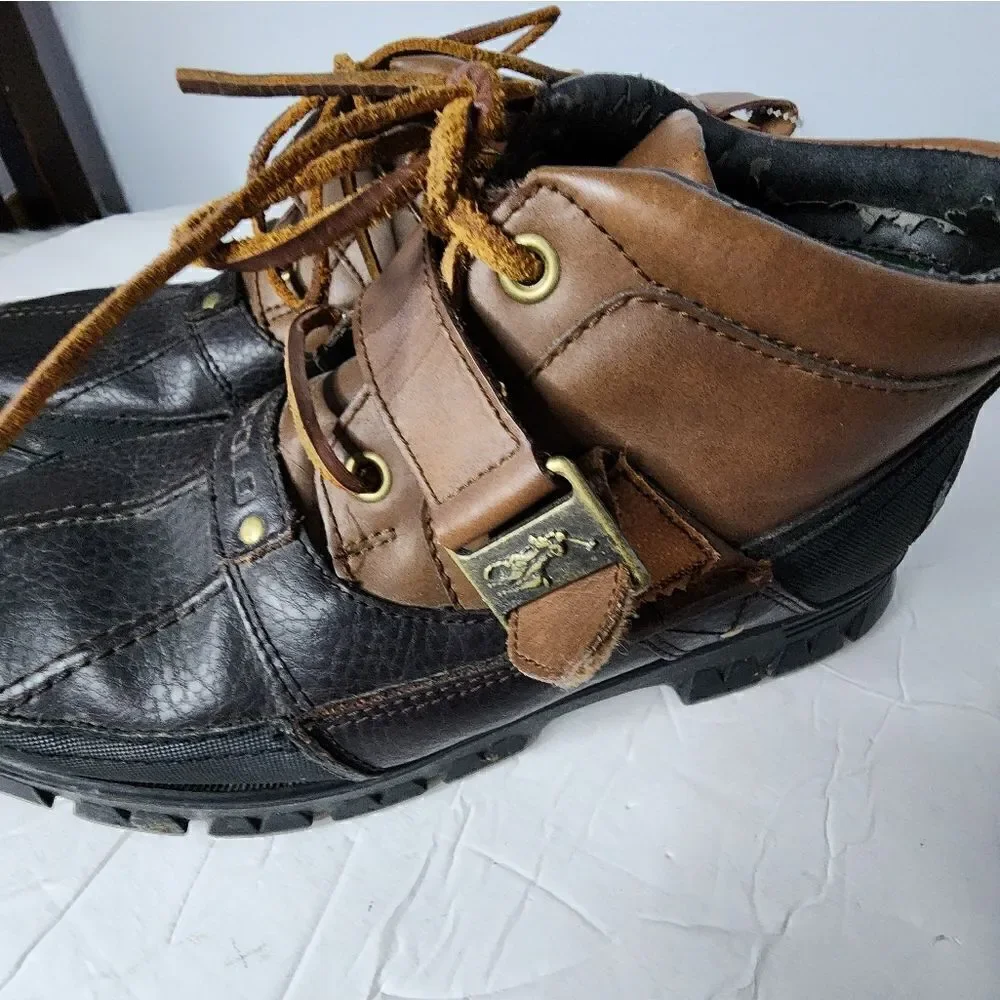 Polo Leather Boots Model Country hardy BT II size 9